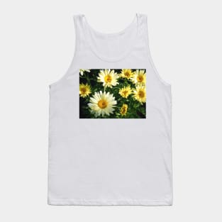 Daisy Flower Patch waking to the Morning Sunlight Tank Top